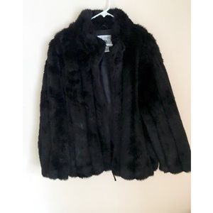 Kathy Ireland Faux Fur Coat